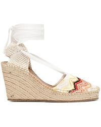 Missoni - Espadrilles Con Zeppa - Lyst