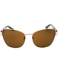 Anne Klein - Cat-Eye Frame Sunglasses - Lyst