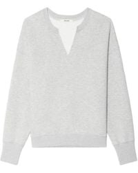 Zadig & Voltaire - V-Neck Sweatshirt - Lyst