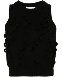 JW Anderson - Débardeur En Maille À Détail De Boucle - Lyst