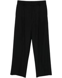 Emporio Armani - Wool Trousers - Lyst