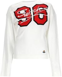 Vivienne Westwood - Graphic-Print Long-Sleeve T-Shirt - Lyst