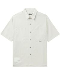 Izzue - Druckknopf-Hemd mit aufgesetzter Tasche - Lyst