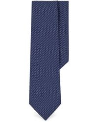 BOGGI - Tie Jacquard Micro Polka Dot Pattern Silk - Lyst