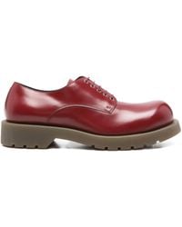 Jil Sander - Leather Derby Shoes - Lyst