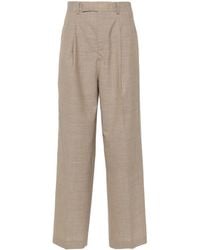 AURALEE - Tailored Straight Trousers - Lyst