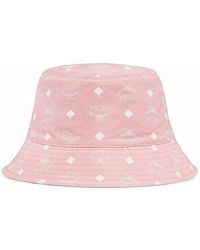 MCM - Cappello Bucket Reversibile Con Ricamo - Lyst