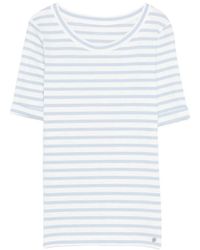 Marc Cain - Striped T-Shirt - Lyst