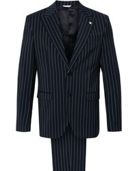 Manuel Ritz - Pinstripe Single-breasted Suit - Lyst
