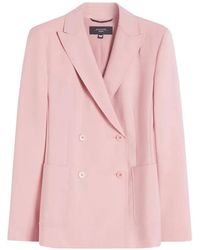Weekend by Maxmara - Double-Breasted Blazer - Lyst