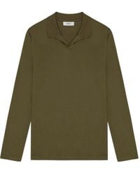 NN07 - Long-sleeve Polo-collar T-shirt - Lyst