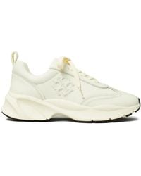 Tory Burch - Sneakers Mit Logo-Prägung - Lyst