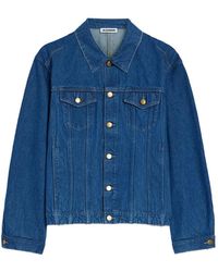 Jil Sander - Chaqueta Vaquera - Lyst