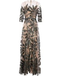 Elie Saab - Jurk Verfraaid Met Kristallen - Lyst
