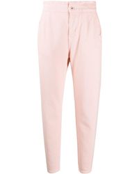 Liu Jo ハイウエスト クロップドジーンズ - ピンク