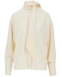 Etro - Silk-Blend Jacquard Shirt With Silk Scarf And Paisley Motif - Lyst