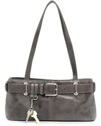 OSOI - Buckle-Detail Leather Tote Bag - Lyst