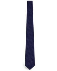 Giorgio Armani - Cravatta Con Motivo A Zigzag - Lyst