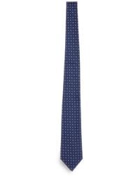 Kiton - Micro-Geometric Silk Tie - Lyst