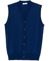 Kangra - V-Neck Waistcoat - Lyst