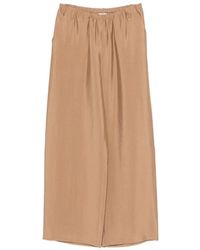 Alysi - Palazzohose mit elastischem Bund - Lyst