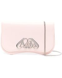 Alexander McQueen - The Seal Leather Cross Body Bag - Lyst