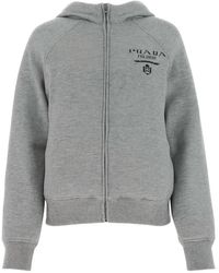 Prada - Jack Met Capuchon En Logodetail - Lyst