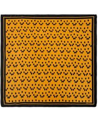 Jimmy Choo - Polka-Dot Silk Scarf - Lyst