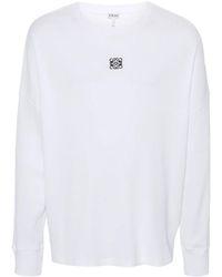 Loewe - Anagram Cotton T-Shirt - Lyst