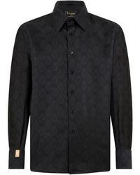 Billionaire - Patterned Silk Shirt - Lyst