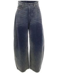 DIESEL - 1987 D-Khelz High-Waist Jeans - Lyst