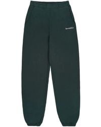 Sporty & Rich - Serif Logo Cotton Track Pants - Lyst
