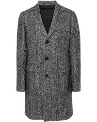 Sandro discount herringbone coat