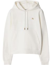 Burberry - Sudadera Ekd​ De Algodón Con Capucha - Lyst