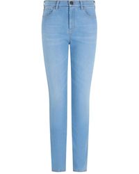 Emporio Armani - Logo-print Trousers - Lyst