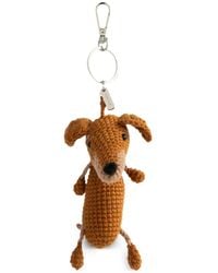 NAHMIAS - Doxie Crochet Keychain - Lyst