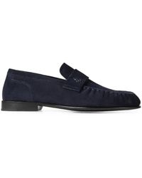Jimmy Choo - Ellis Suede Loafers F - Lyst