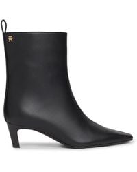 Tommy Hilfiger - Pointed-Toe Ankle Boots - Lyst