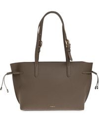 Furla - Grainy Leather Tote Bag - Lyst