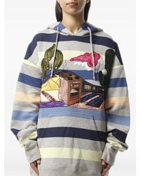Marc Jacobs - Long Sleeve Hooded Sweatshirt - Lyst