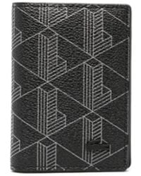 Lacoste - Logo-Plaque Bi-Fold Design Wallet - Lyst