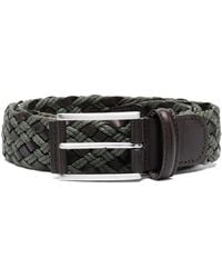 Anderson's - Interwoven Leather Belt - Lyst
