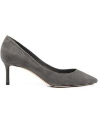 Jimmy Choo - Romy Pointed-Toe Heeled Pumps - Lyst