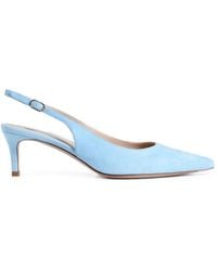 Roberto Festa - Adisa Suede Slingback Heeled Pumps - Lyst