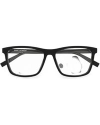 Saint Laurent - Sl 505 Square-Frame Glasses - Lyst