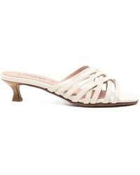 Carmens - Interwoven Patent-Finish Sandals - Lyst