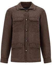 Herno - Flap-Pocket Shirt Jacket - Lyst
