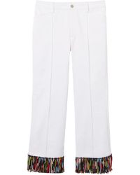 PUCCI - Pantalon Évasé À Franges - Lyst