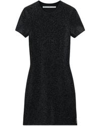 Alexander Wang - Robe Mi-Longue À Encolure Ras Du Cou - Lyst
