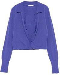 Patrizia Pepe - ボタン カーディガン - Lyst